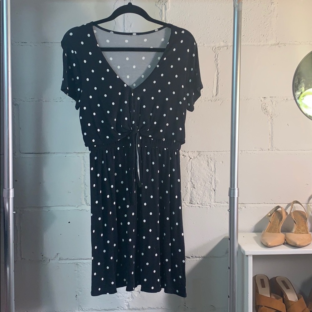 Polka dot dress small/medium